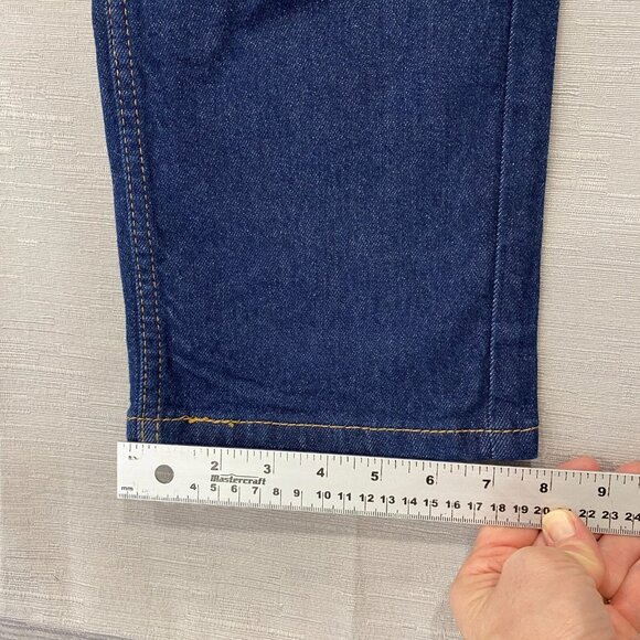 Levi's 514 Jeans Mens 30 x 32 Straight Leg Regular Fit Dark Wash Denim Pants - Picture 8 of 11